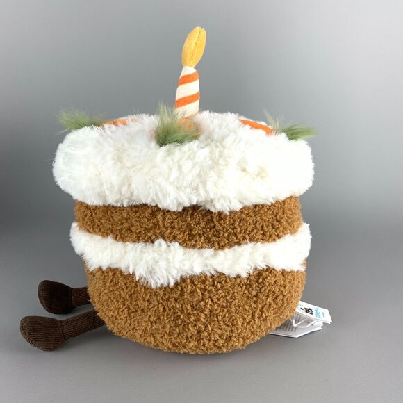 Jellycat Amuseables Carrot Cake Chicago Exclusive Plush Toy New with Box & Bag - Picture 11 of 14